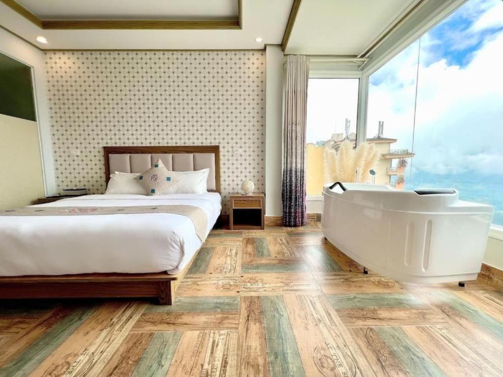 The Grand Blue Hotel ซาปา ภายนอก รูปภาพ